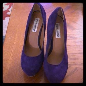 Purple Steve Madden Pumps